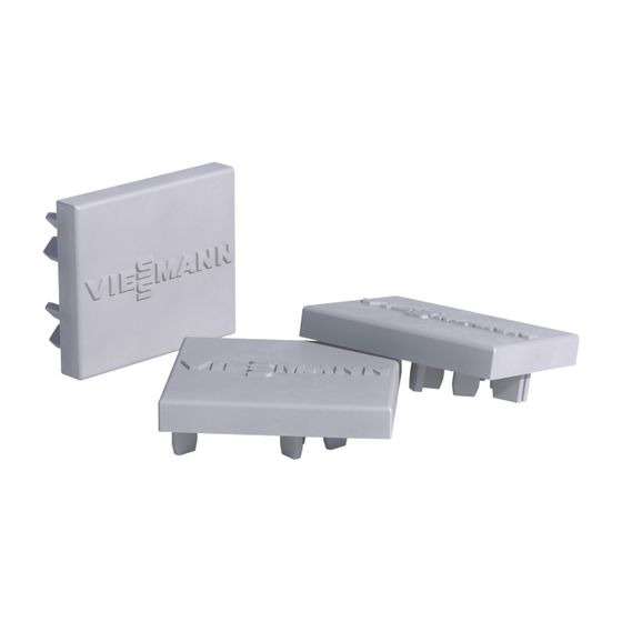 Viessmann Abdeckkappe VS plus 41x35mm, Grau