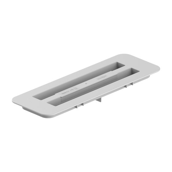 Viessmann Verschlussdeckel rechteckig