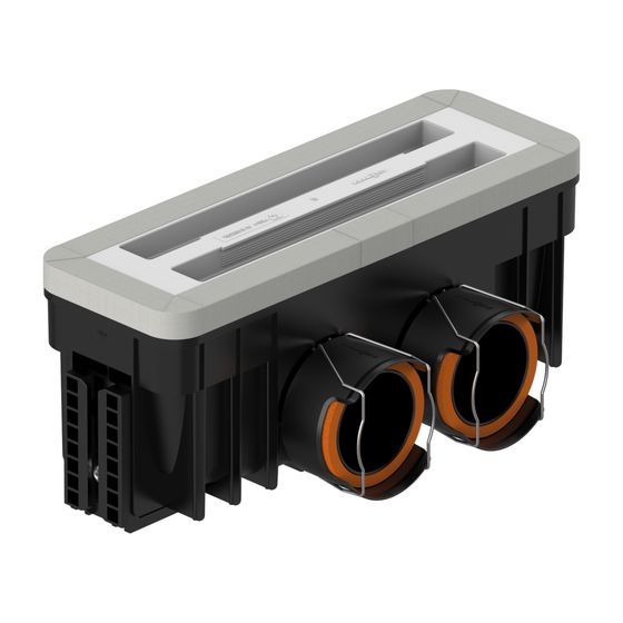 Viessmann Luftdurchlassgehäuse rechteckig R 75