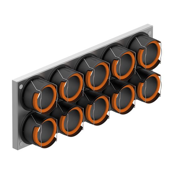 Viessmann Anschlussplatte 10-fach R 90
