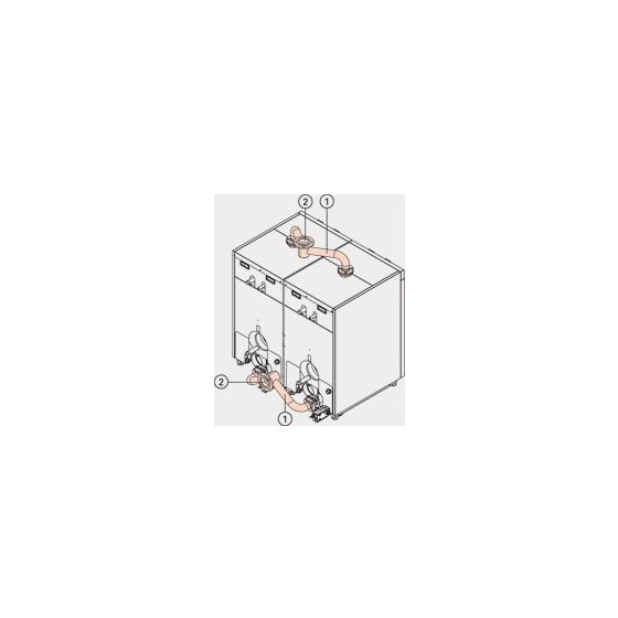 Viessmann Hydraulische Systemverrohrung DN 65/100