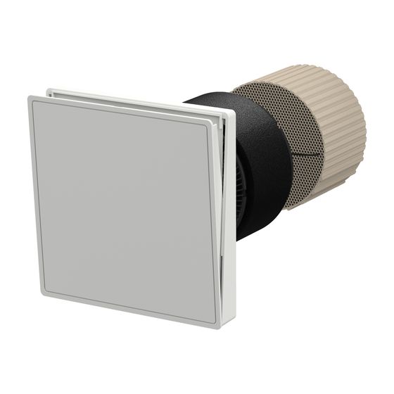 Viessmann Vitovent 100-D Dezentrale Wohnungslüftung Typ H40E B55 Funk, Luftvolumenstrom bis 55m3/h