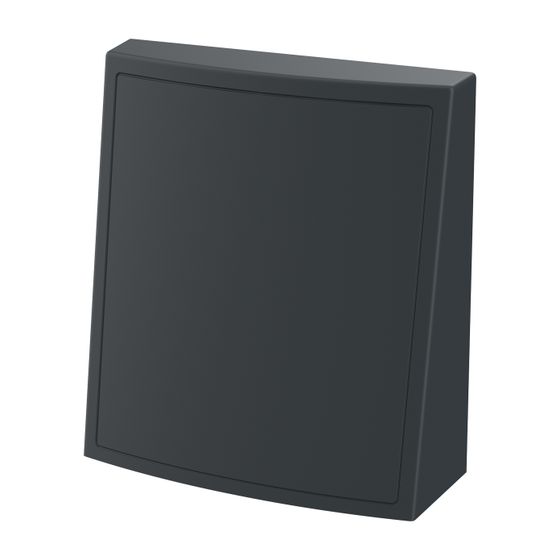 Viessmann Außenwandblende Anthrazit