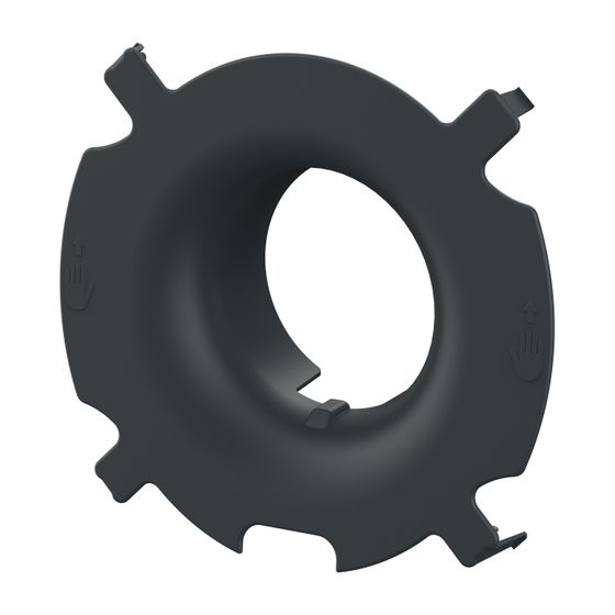 Viessmann Steckadapter für Außenwandblende DN 100
