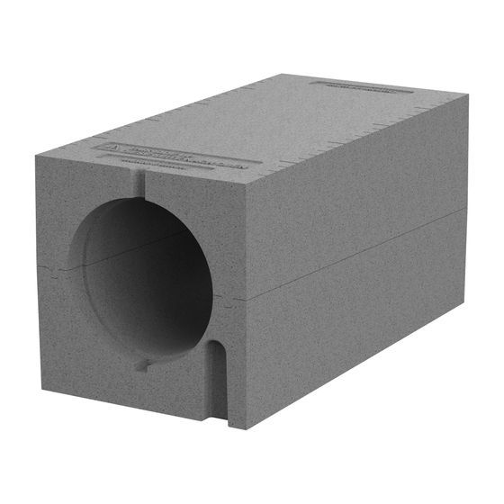 Viessmann Montageset eckig 500mm, Luft-Wasser-Wärmepumpe Monoblock Gefälle für Innenblende