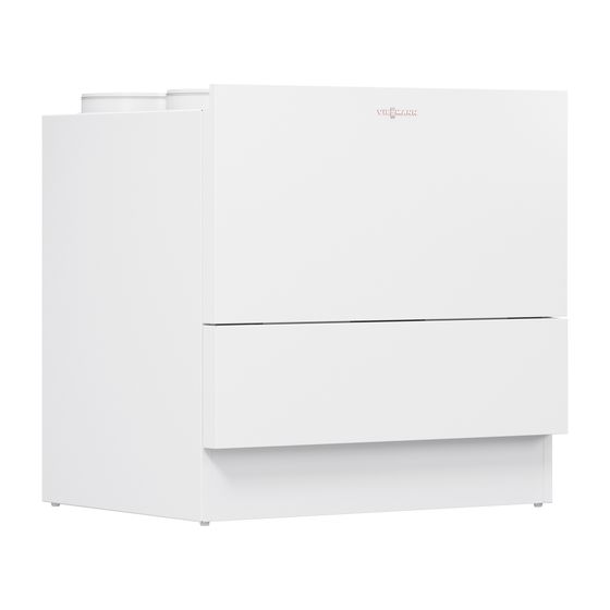 Viessmann Vitovent 300-W Wohnungslüftungs-System Typ H32S A600 Rechts, Luftvolumenstrom bis 600m3/h