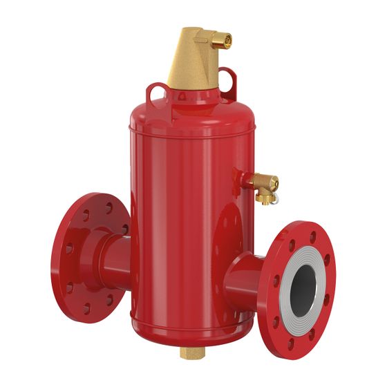 Viessmann Luftabscheider Flamcovent Smart F DN 125 Flansch