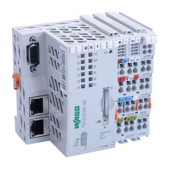 Viessmann Gateway Wago BACnet/IP für BACnet-Systeme CAN-BUS, Z022176