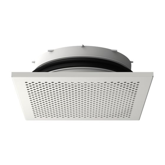 Viessmann Abluftdesigngitter quadratisch, Weiß