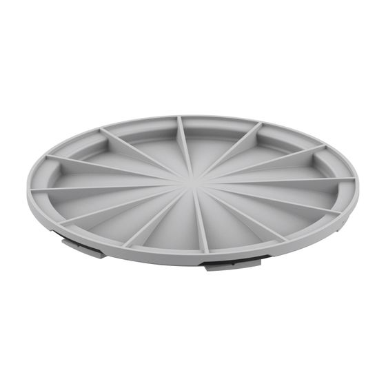 Viessmann Verteileranschluss-Deckel rund