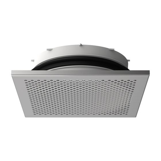 Viessmann Abluftdesigngitter quadratisch, Inox