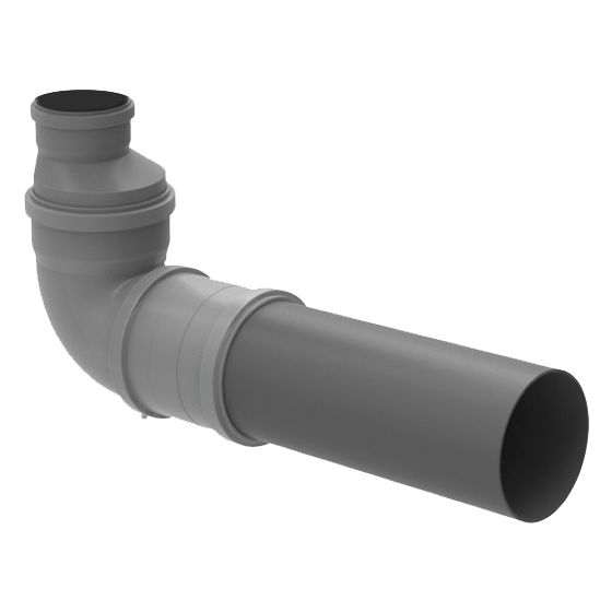 Viessmann Rohbauset Dach für Vitovent, Installationshülse für Dachhauben DN 125 bauseits, Länge Installationshülse 500mm