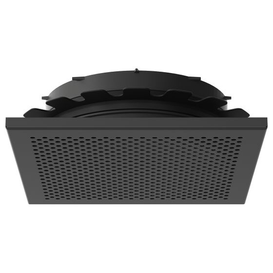 Viessmann Abluftdesigngitter quadratisch, Schwarz