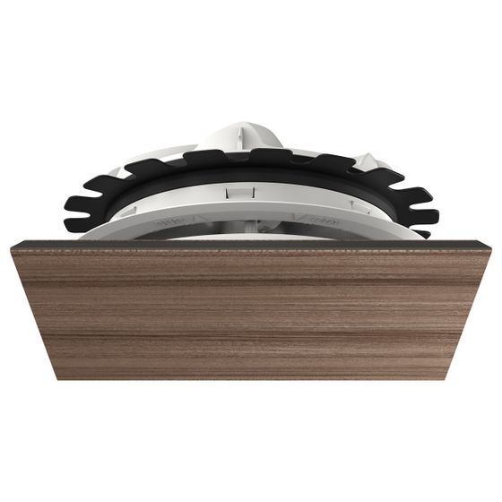 Viessmann Zu- und Abluftventil quadratisch, max. Volumenstrom 60 m3/h, Nussbaum