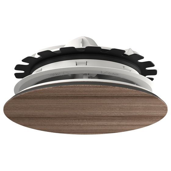 Viessmann Zu- und Abluftventil rund, max. Volumenstrom 60 m3/h, Nussbaum