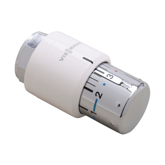 Viessmann Thermostatkopf TK200, mit Flüssigfühler, M30x1,5, Chrom