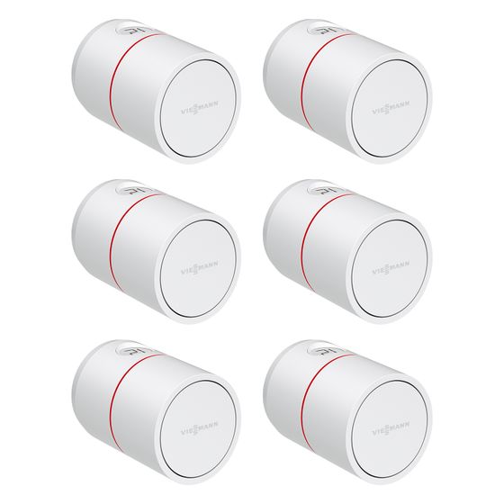 Viessmann 6x ViCare Smarter Heizkörper-Thermostat Paket L Radiator Eco, ZK05395
