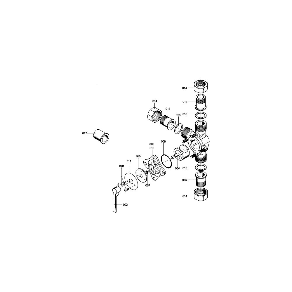 Viessmann Spezial Heizungsmischer 3 R 1/2"... VIESSMANN-7338213 4067764372329 (Abb. 8)