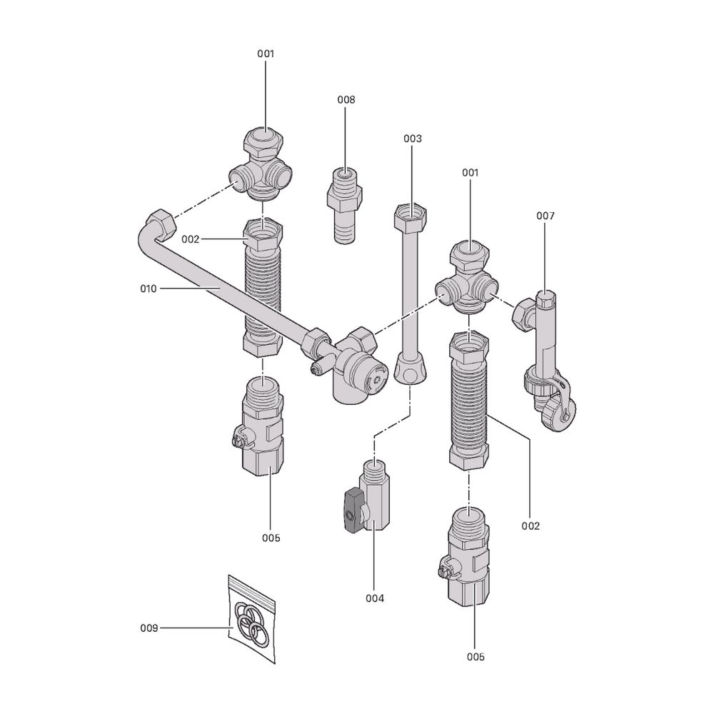 Viessmann Adapter Gas-Kombi Aufputz Pendola-Vitopend... VIESSMANN-7198427  (Abb. 1)