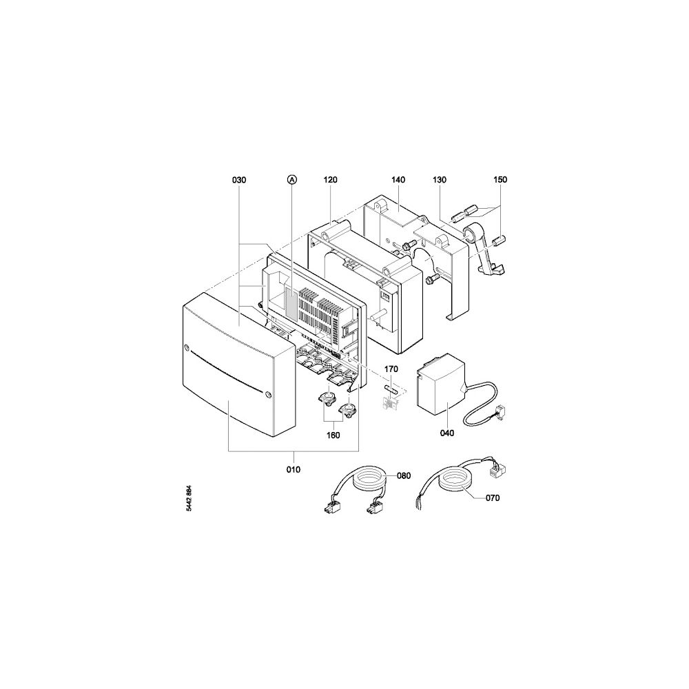 Viessmann Erweiterungssatz Mischer Wandmontage, KM-BUS-Teilnehmer, Anschlussleitung 5,8m... VIESSMANN-ZK02941  (Abb. 2)