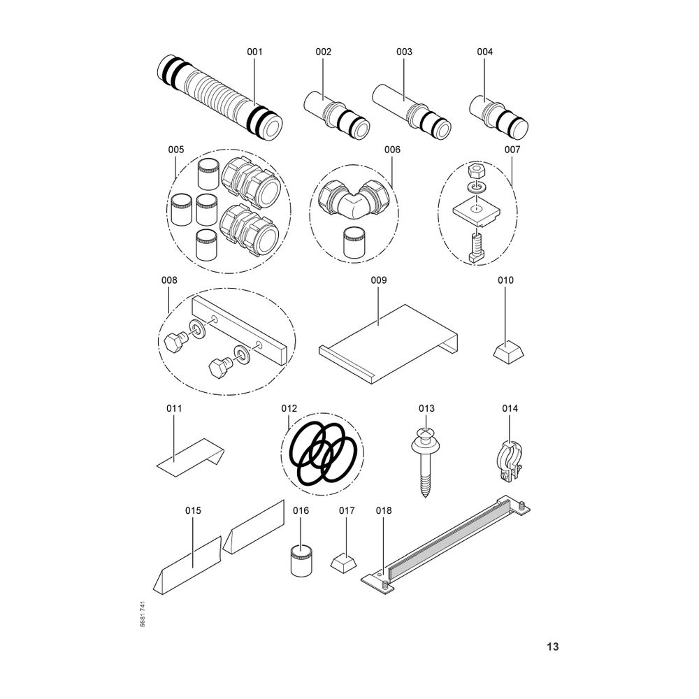 Viessmann Vitosol Sonnenkollektor 200-FM Typ SV 2 F Aufdach... VIESSMANN-ZK02453  (Abb. 8)