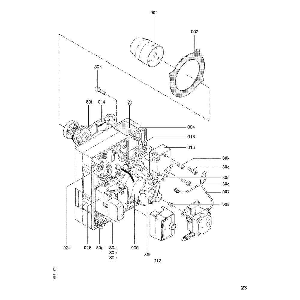 Viessmann Vitoflame 200 Ölbrenner VE Austausch für Rotrix... VIESSMANN-7441559  (Abb. 3)