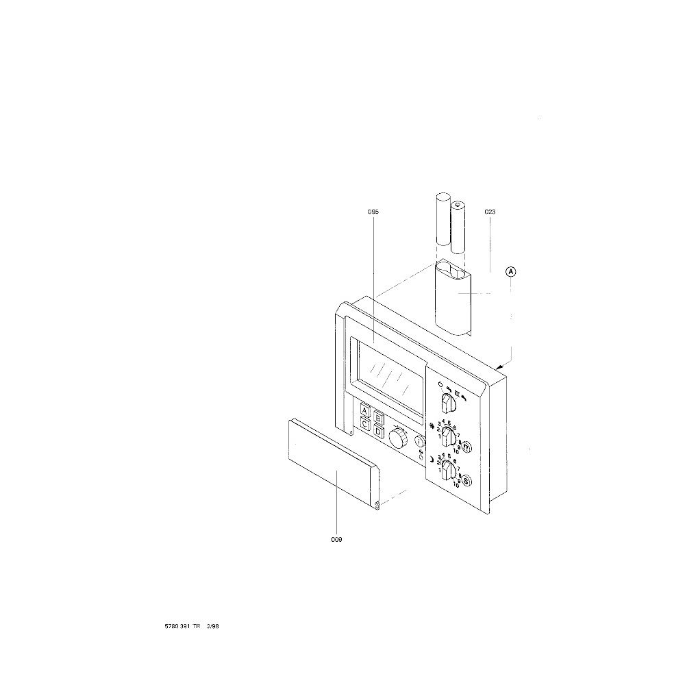 Viessmann Bedieneinheit Comfortrol Polnisch/Russisch... VIESSMANN-7450186  (Abb. 1)