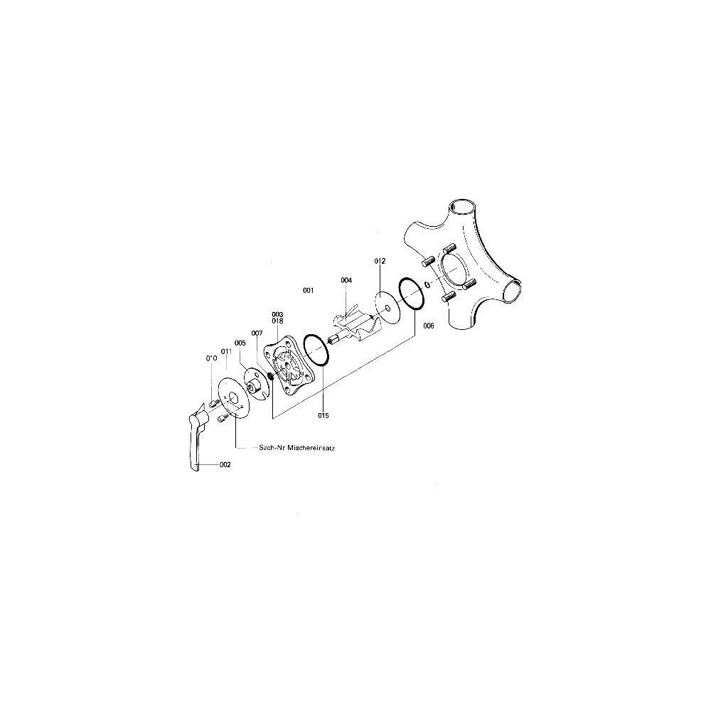 Viessmann Heizungsmischer 4 Anschluss DN 20 einschweißbar... VIESSMANN-7237115 4067764370295 (Abb. 8)