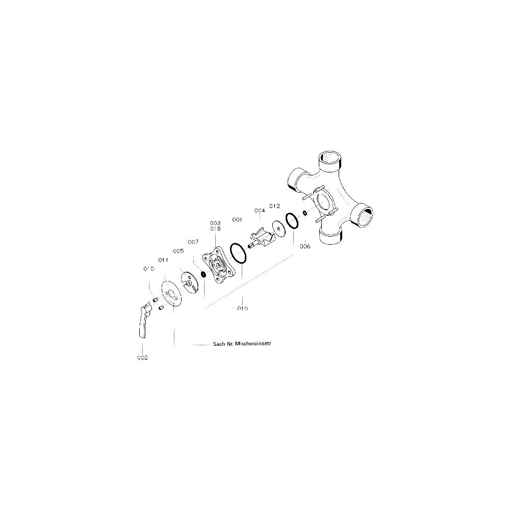 Viessmann Heizungsmischer 4 Anschluss R 3/4" einschraubbar... VIESSMANN-7239540 4067764370387 (Abb. 7)