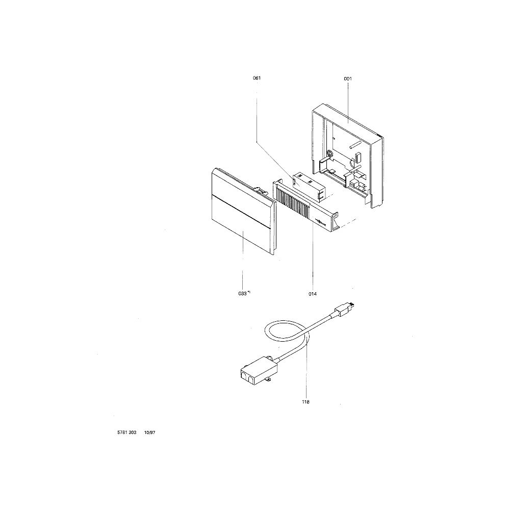 Viessmann Wandmontagesockel Luft-Wasser-Wärmepumpe Monoblock Blindabdeckung... VIESSMANN-7450175  (Abb. 2)
