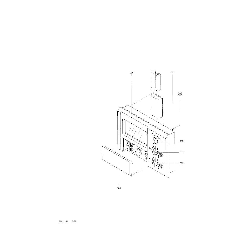 Viessmann Bedieneinheit Comfortrol Polnisch/Russisch... VIESSMANN-7450186  (Abb. 2)
