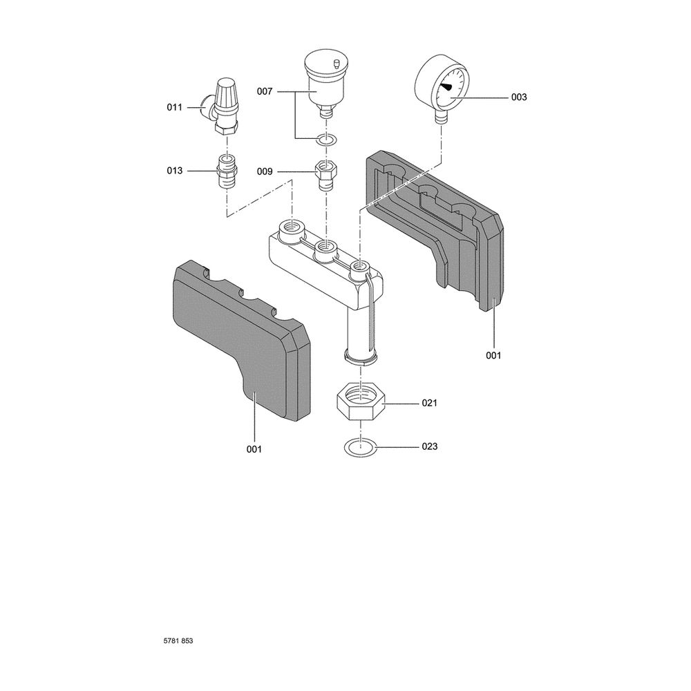 Viessmann Kleinverteiler KV2-A mit Armaturen... VIESSMANN-7143780 4054465027511 (Abb. 7)