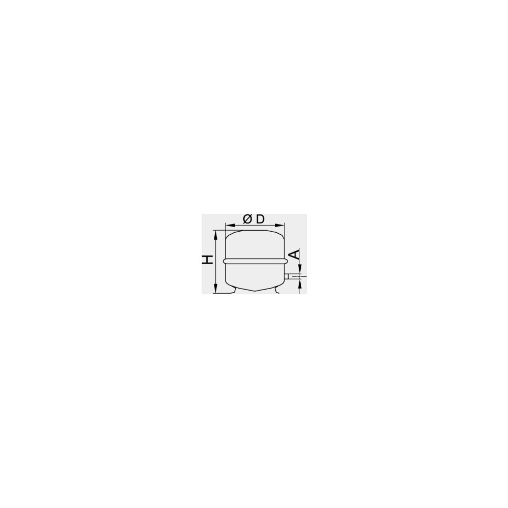 Viessmann Membran-Ausdehnungsgefäß H35, Weiß... VIESSMANN-7938083 4054465650641 (Abb. 1)