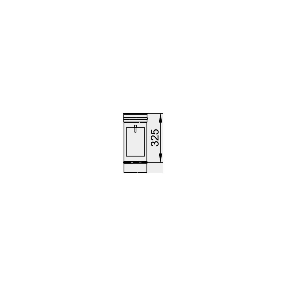 Viessmann Reinigungselement 210x140mm, einwandig, Unterdruck, Systemgröße 130mm... VIESSMANN-9564663  (Abb. 1)