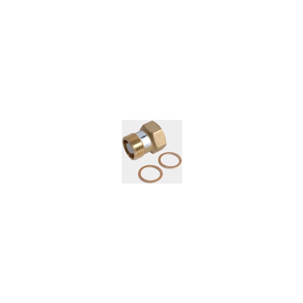 Viessmann Rückschlagventil Luft-Wasser-Wärmepumpe Monoblock Gehäuse 1" IG x 1" AG, 7863284... VIESSMANN-7863284  (Abb. 1)