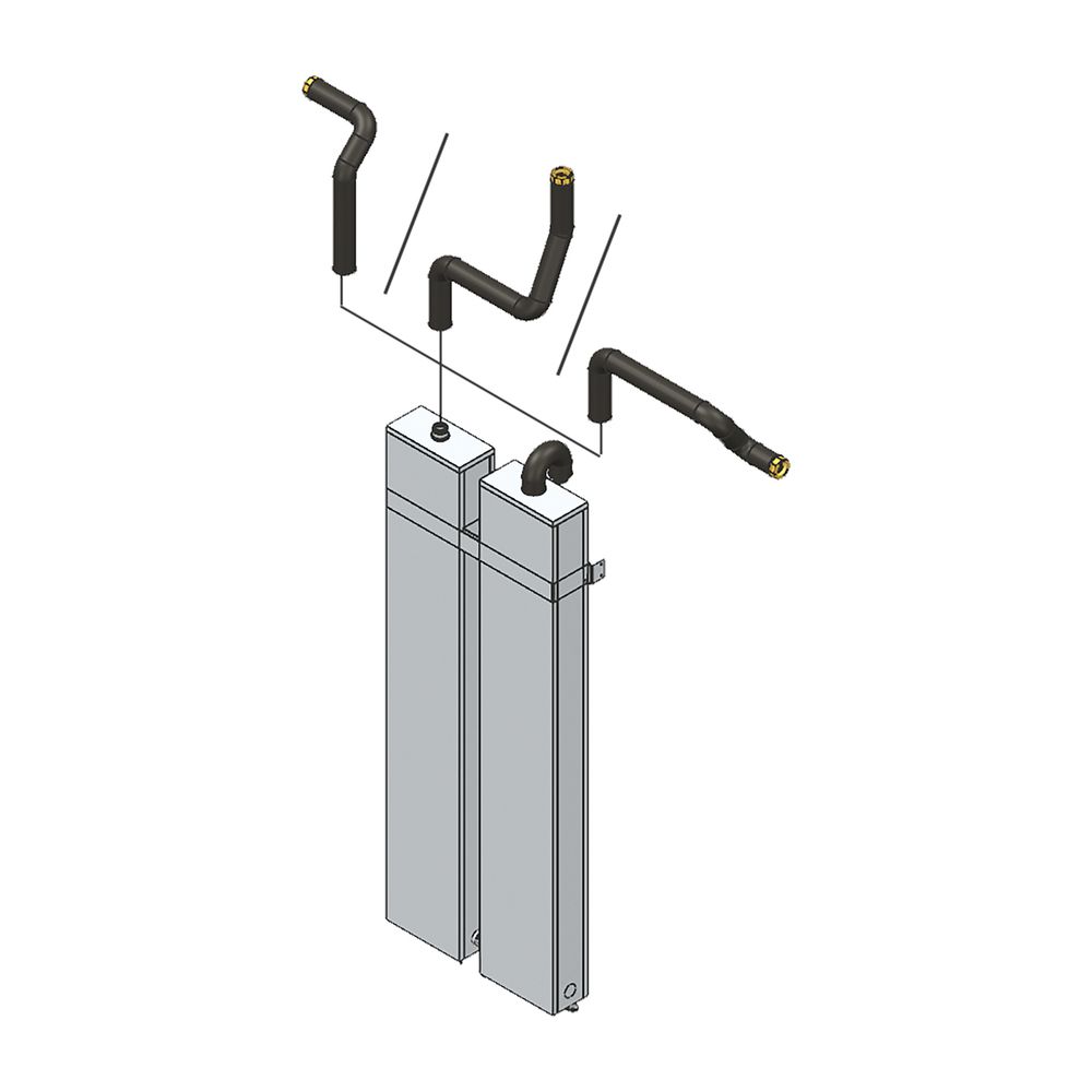 Viessmann Heizwasser-Pufferspeicher Vitocell 100-E Typ SVPA 40 l... VIESSMANN-ZK03801  (Abb. 1)