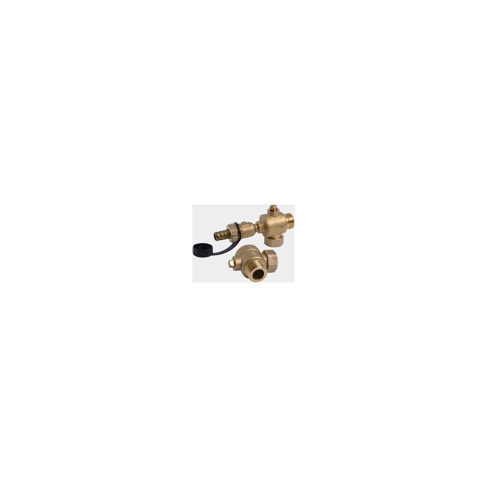 Viessmann HV HR Eckhahn Luft-Wasser-Wärmepumpe Monoblock KFE und Stopfen... VIESSMANN-7829806  (Abb. 1)