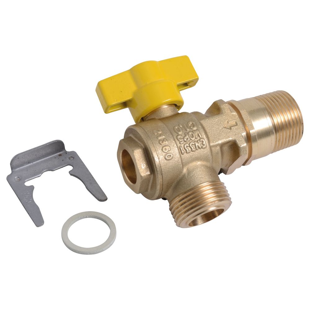 Viessmann Gaseckhahn ohne TAE G 3/4"-G3/4", 7868931... VIESSMANN-7868931  (Abb. 1)