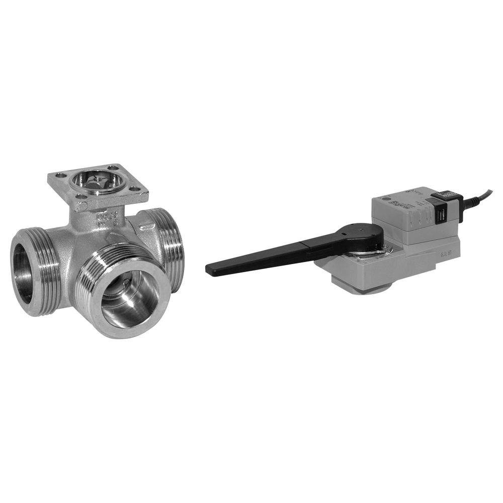 Viessmann 3-Wegeventil 3-Punkt DN 50 Außengewinde... VIESSMANN-7973253 4054465933256 (Abb. 1)