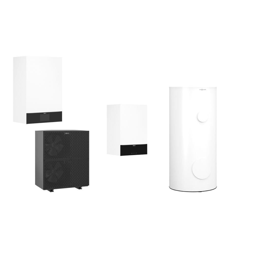 Viessmann Hybridpaket Vitocal 250-AH HAWO-M-AC 252.A08 L/W-WP Monoblock 7,3kW A7W35 R290 mit Vito... VIESSMANN-Z029589  (Abb. 1)