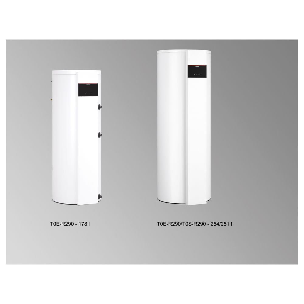 Viessmann Vitocal 060-A, T0E-R290 Außenluft, Warmwasser-Wärmepumpe, Zapfprofil L, 178l... VIESSMANN-Z028427  (Abb. 1)