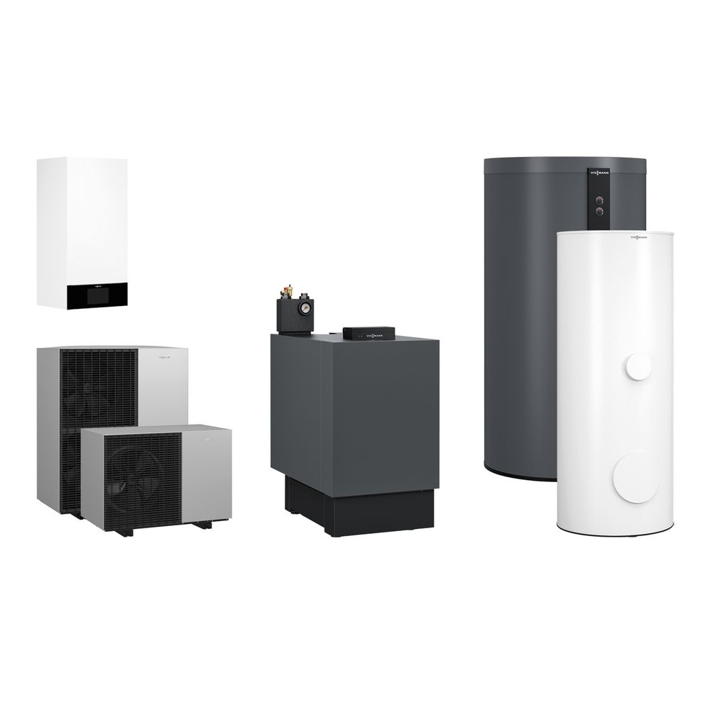 Viessmann Hybridpaket Vitocal 150-A AWO-M-E-AC 151.A06 L/W-WP Monoblock 4,8kW A7W35 R290, Vitolad... VIESSMANN-Z030355  (Abb. 1)
