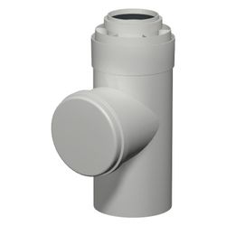 Viessmann AZ-Revisionsstück gerade Durchmesser 80/125mm, 7199781... VIESSMANN-7199781 4054465133250 (Abb. 1)