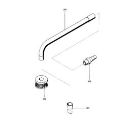 Viessmann Reinigungswerkzeug für Staubsaugeranschluss für Vitola und Vitoladens... VIESSMANN-7240303 4067764370493 (Abb. 1)