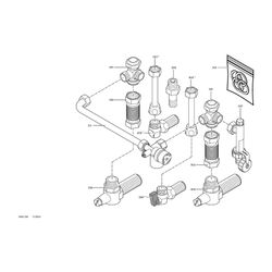 Viessmann Hydraulische Adapter für Ersatz von Thermoblock-VCW Gas-Kombiwasserheizer... VIESSMANN-7176860  (Abb. 1)