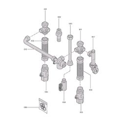 Viessmann Adapter Gas-Kombi Aufputz Pendola-Vitopend... VIESSMANN-7198427  (Abb. 1)