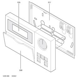 Viessmann Vitotrol 300 Fernbedienung, Anschluss an Vitotronic 200, 300,300-K und 200-H... VIESSMANN-7248907  (Abb. 1)