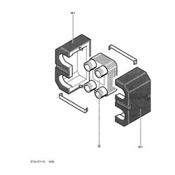 Viessmann Vitotrans 100 Plattenwärmetauscher Größe 1, Typ PWT, 30bar, 130 Grad C... VIESSMANN-3003485 4067764366786 (Abb. 1)