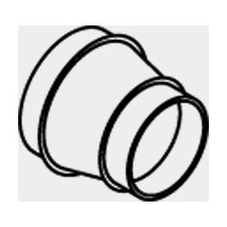 Viessmann Reduzierstück DN 180/160, 7373030... VIESSMANN-7373030 4054465031525 (Abb. 1)