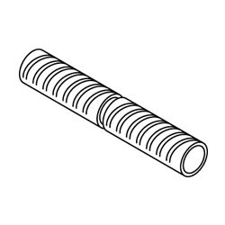 Viessmann Flexrohr mit Wärmedämmung DN 125, 6m... VIESSMANN-ZK02535  (Abb. 1)